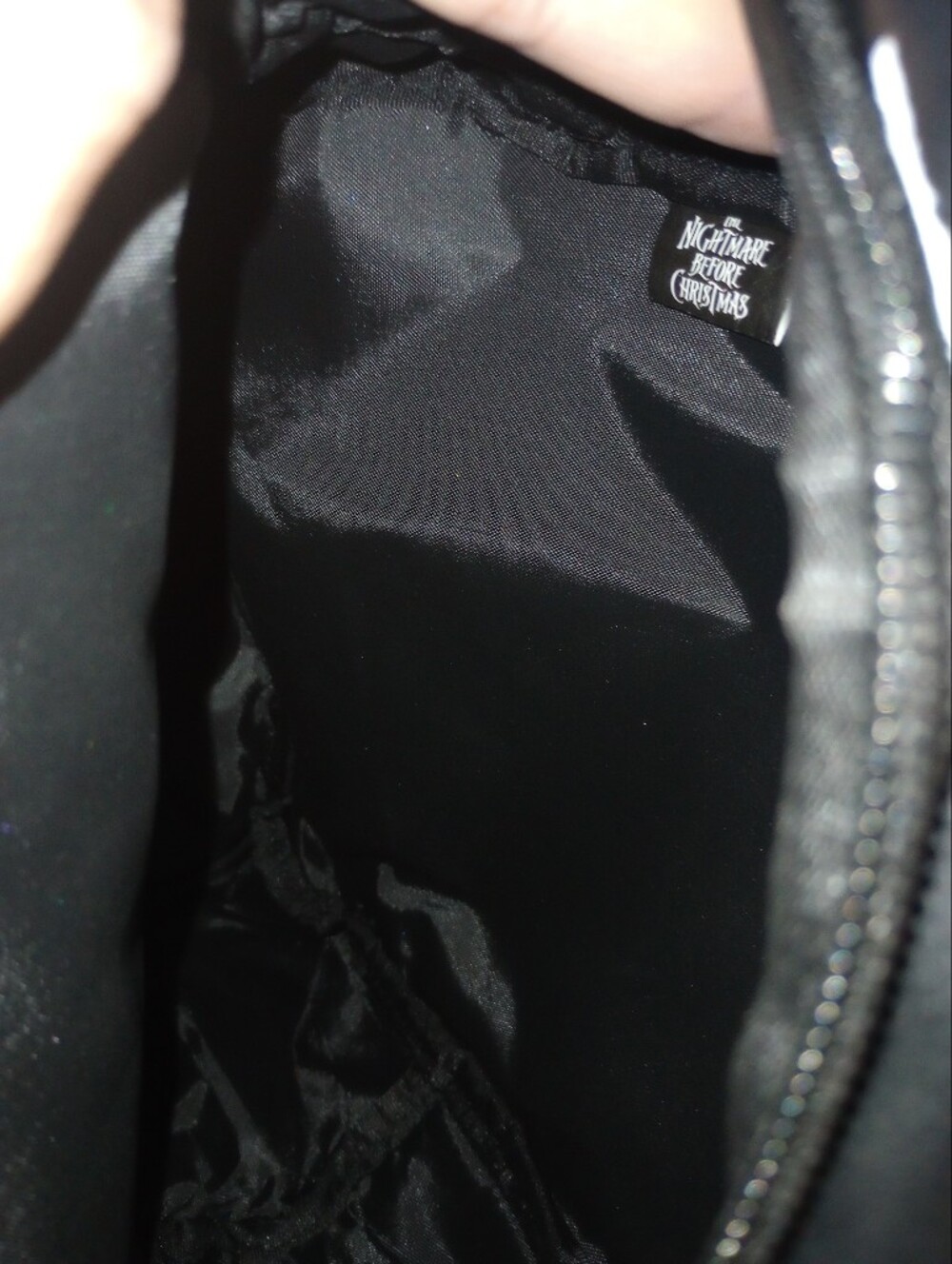 Jack Skellington Patch Black Mini Backpack - Picture 4 of 4